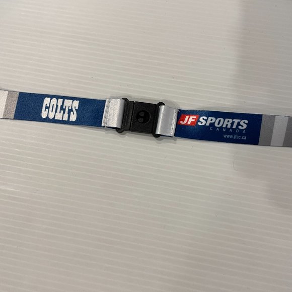 🏈3/$15🏈 Indianapolis Colts JF Sports NFL Breakaway Lanyard 17" - NEW - Picture 5 of 5